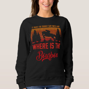 Sweatshirt Jour Du Derby vintage Et Jus De Monnaie Kentucky H