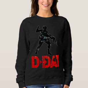 Sweatshirt Jour J Parachutiste de Normandie Jour des Vétérans