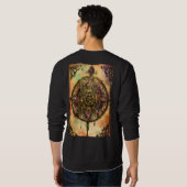 Sweatshirt Journaux Pastel Dreamy Mist : Créativité de l'Arti (Dos entier)