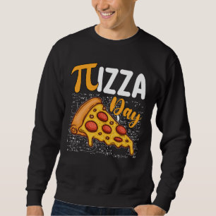 Sweatshirt Journée de Pi Pizza Mathématiques Amoureux des Mat