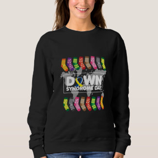 Sweatshirt Journée de sensibilisation au syndrome de Down.