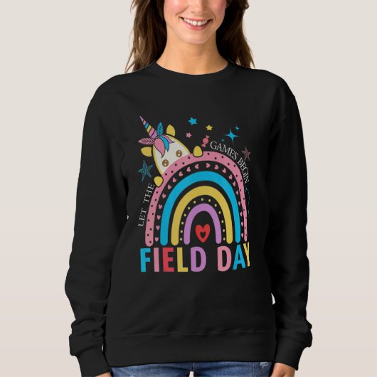 Sweatshirt Journée De Terrain Enseignant Étudiant Premier Der (Devant)