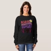 Sweatshirt Journée internationale des femmes 2023 Thème Adopt (Devant entier)