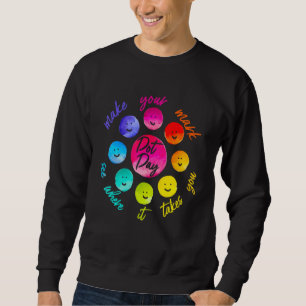 Sweatshirt Journée internationale du point Faites votre marqu