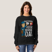 Sweatshirt Journées nationale des postiers (Devant entier)
