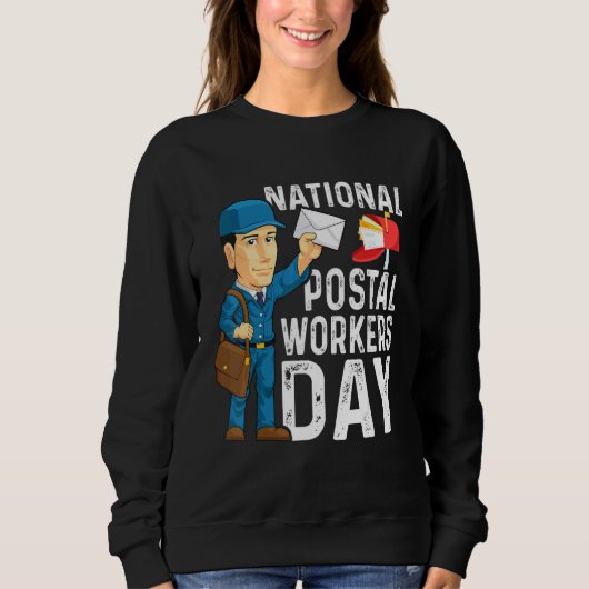 Sweatshirt Journées nationale des postiers (Devant)