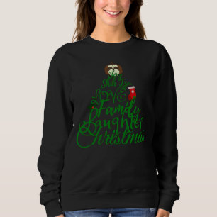 Sweatshirt Joy Shih Tzu Amour Famille Fille Fille Noël