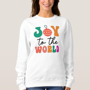 Sweatshirt Joy to The World - Christmas Design-50835