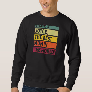 Sweatshirt Joyce, la meilleure maman du monde