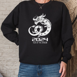 Sweatshirt Joyeuse année dragon du Nouvel An chinois 2024
