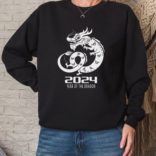 Sweatshirt Joyeuse année dragon du Nouvel An chinois 2024