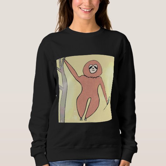 Sweatshirt Joyeuse Fente Dans Un Arbre (Devant)
