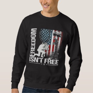 Sweatshirt Joyeuse fête de la mémoire Liberté n'est pas gratu