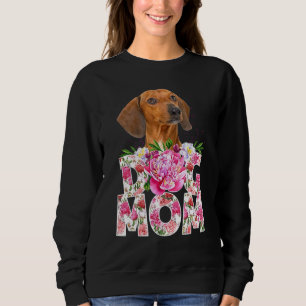 Sweatshirt Joyeuse Fête des Mères Dachshund Chien Maman Dachs