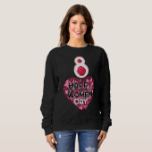 Sweatshirt Joyeuse Journée internationale des femmes 8 mars 2 (Devant entier)