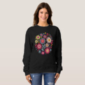 Sweatshirt Joyeuse Journée internationale du point femmes Cot (Devant entier)