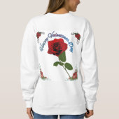 Sweatshirt Joyeuse Saint-Valentin (Dos)