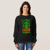 Sweatshirt Joyeuse St Patricks Day Boire 3 (Devant entier)
