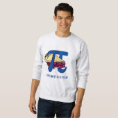 Sweatshirt Joyeuse tarte à la cerise douce PI JOUR (Devant entier)