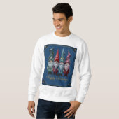 Sweatshirt Joyeuses fêtes (Devant entier)
