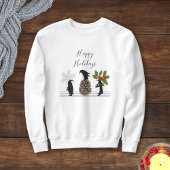 Sweatshirt Joyeuses Fêtes Mignon Drôle Noël Manchot
