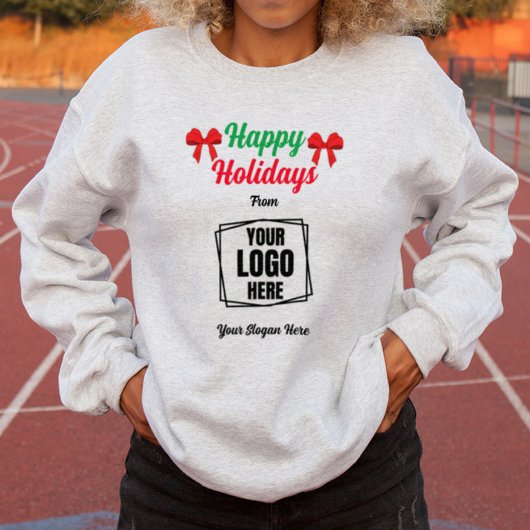 Sweatshirt Joyeuses vacances Marque promotionnelle cadeau de