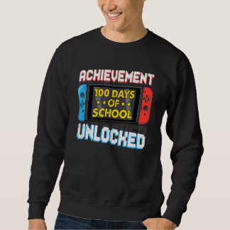Sweatshirt Joyeux 100ème Jour De Réussite De L'École Déverrou