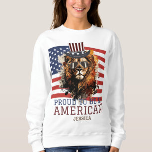 Sweatshirt Joyeux 4 juillet fête de l'Indépendance