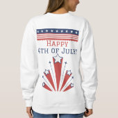 Sweatshirt Joyeux 4 juillet fête de l'indépendance de l'Améri (Dos)