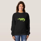 Sweatshirt Joyeux Alligator (Devant entier)