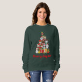 Sweatshirt Joyeux arbre Dogmas (Devant entier)