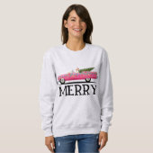 SWEATSHIRT JOYEUX CADDY VINTAGE FEMMES NOËL (Devant entier)