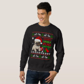 Sweatshirt Joyeux carlin noël marrant Essential T-shirt (Devant entier)