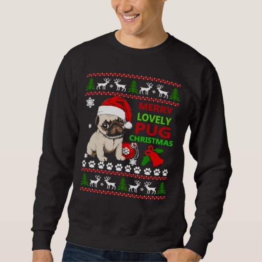 Sweatshirt Joyeux carlin noël marrant Essential T-shirt (Devant)