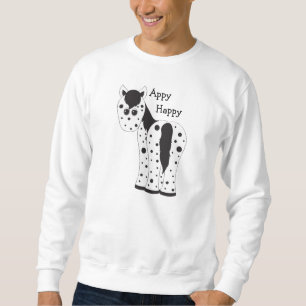 Sweatshirt Joyeux Chemise Cheval Leopard Appaloosa