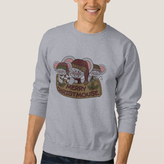Sweatshirt Joyeux Christmouse (Devant)