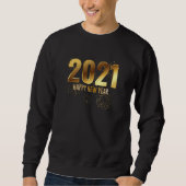 Sweatshirt Joyeux compte à rebours du Nouvel An 2021 (Devant)
