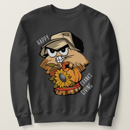 Sweatshirt Joyeux Cranksgiving (Design devant)