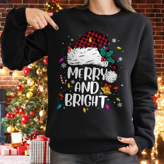 Sweatshirt Joyeux Et Lumineux, Noël