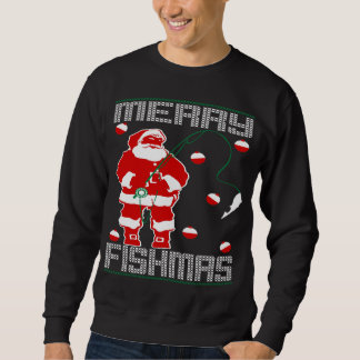 Sweatshirt Joyeux Fishmas Père Noël