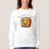 Sweatshirt Joyeux Fromage, Oui S'Il Vous Plaît (Devant)