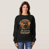 Sweatshirt Joyeux Groundhog Day Anniversaire Cool Groundhog a (Devant entier)