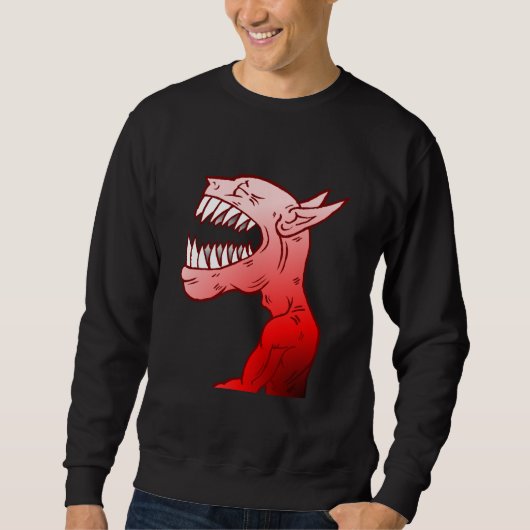 Sweatshirt Joyeux Halloween Ghoul (Devant)