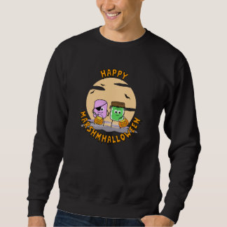 Sweatshirt Joyeux Halloween ! Joyeux Marshmalloween !