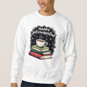 Sweatshirt Joyeux Jolabokaflod Famille Célébration Cadeau