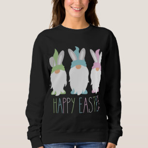 Sweatshirt Joyeux Lapin de Pâques Ears Gnomes Correspondant