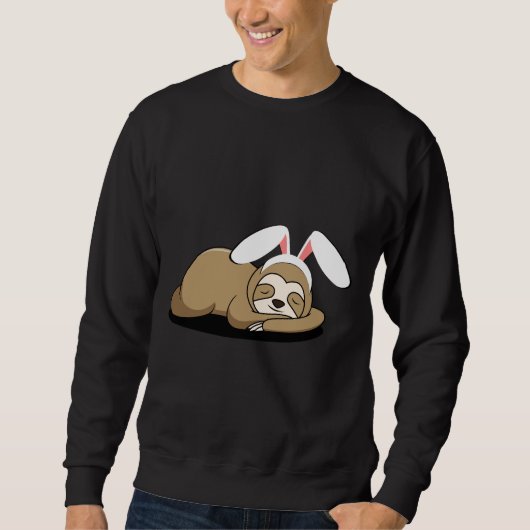 Sweatshirt Joyeux Lapin Fantastique de Pâques (Devant)