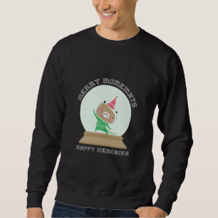 Sweatshirt Joyeux moments et joyeux souvenirs Noël