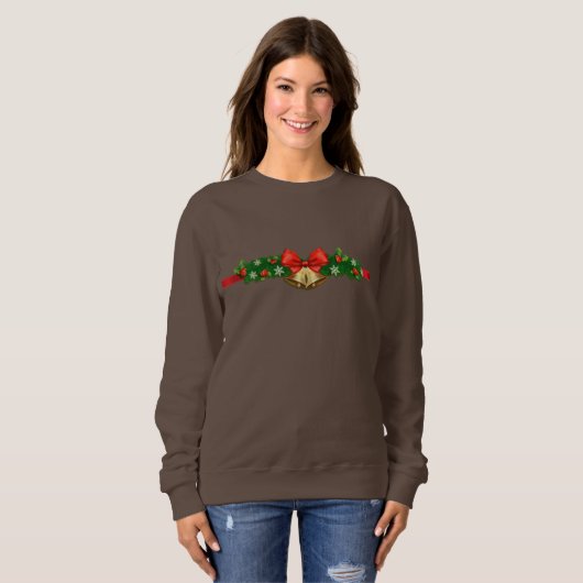 Sweatshirt joyeux noel (Devant entier)