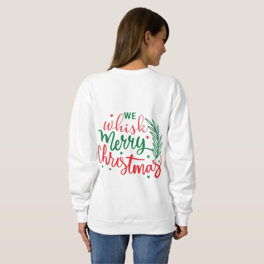 Sweatshirt Joyeux Noël (Dos entier)